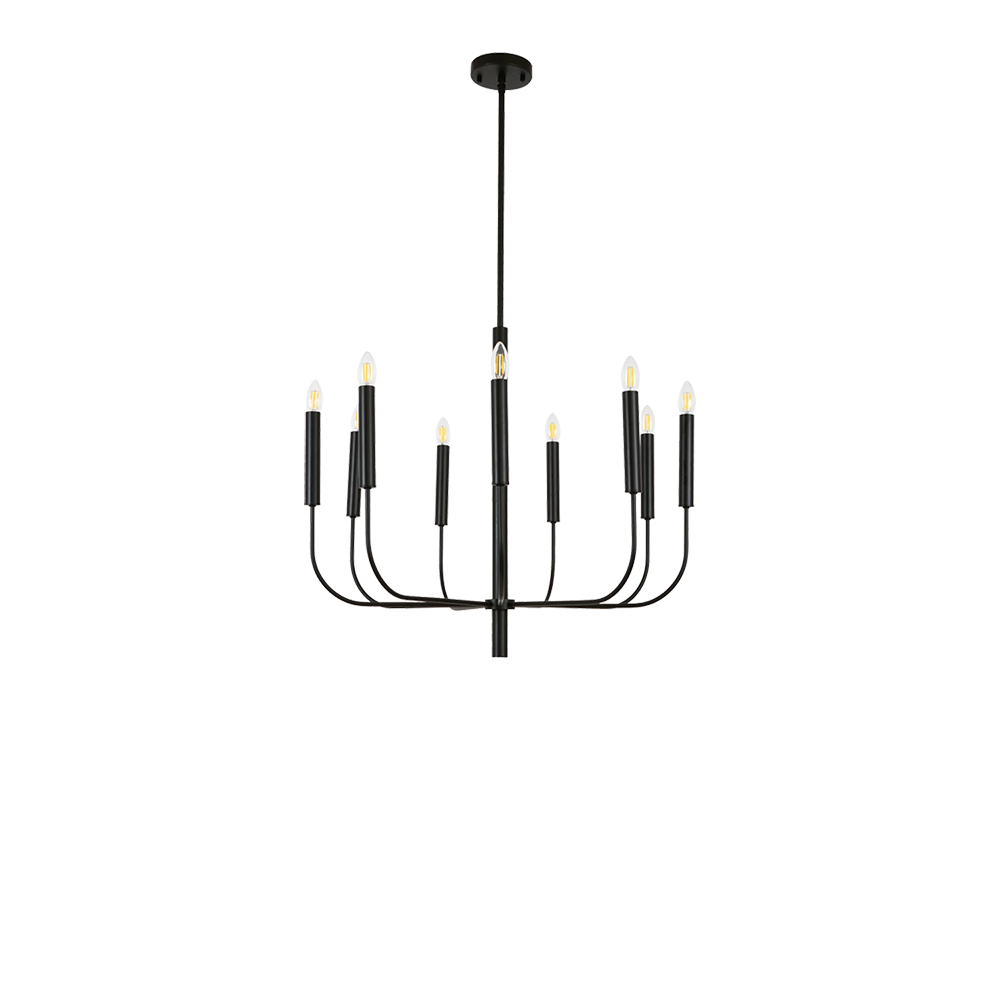 modern Black Chandelier