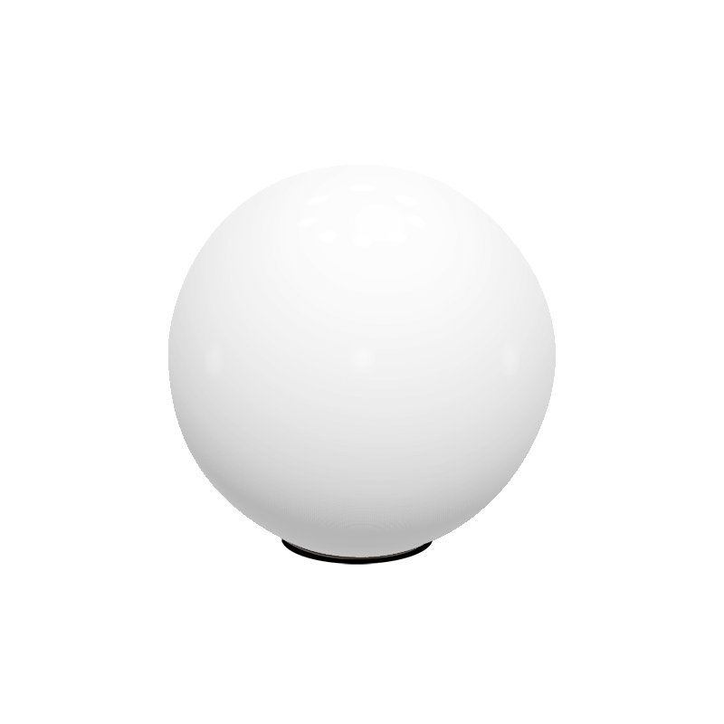 White Outdoor Sphere light