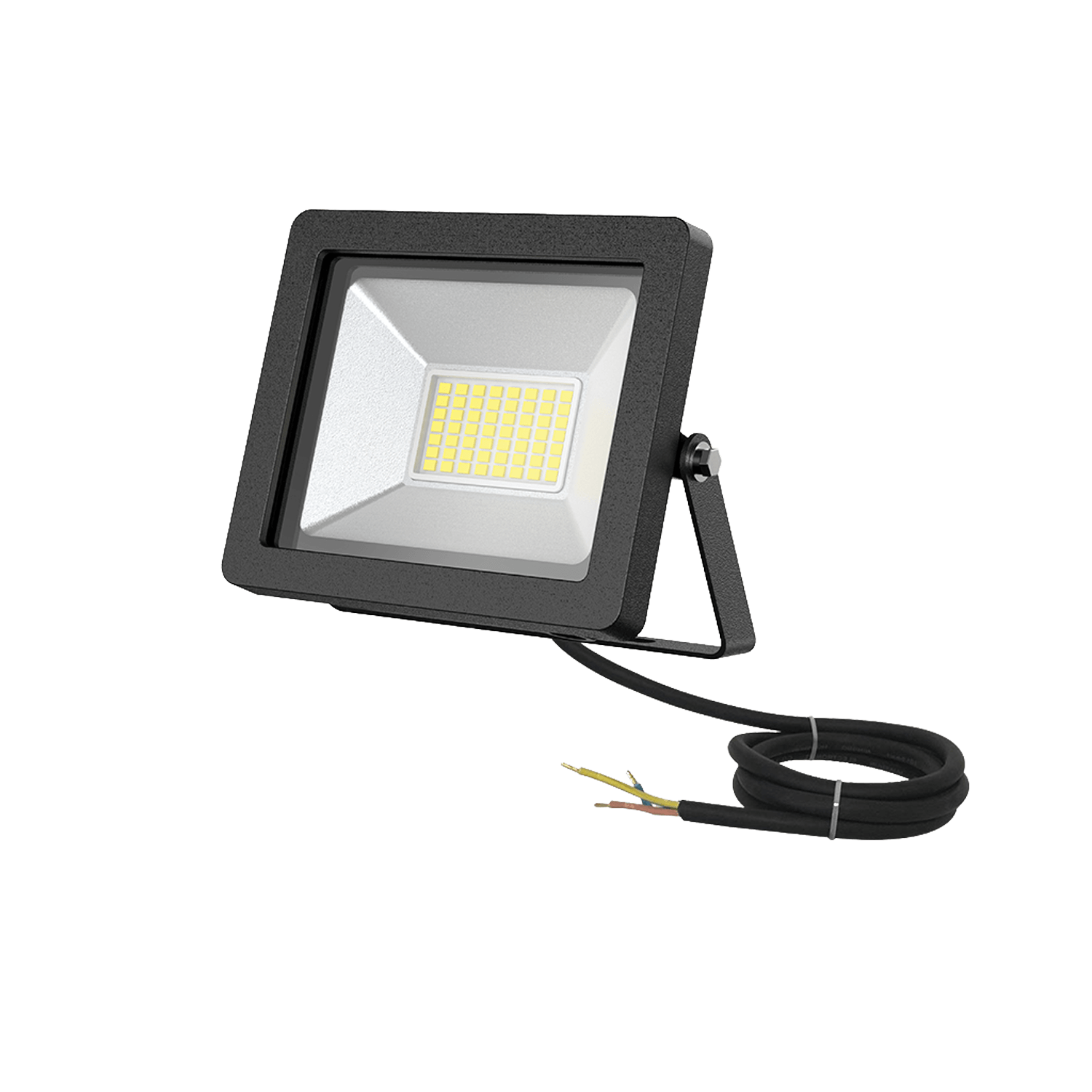 Black Outdoor LED Floodlight