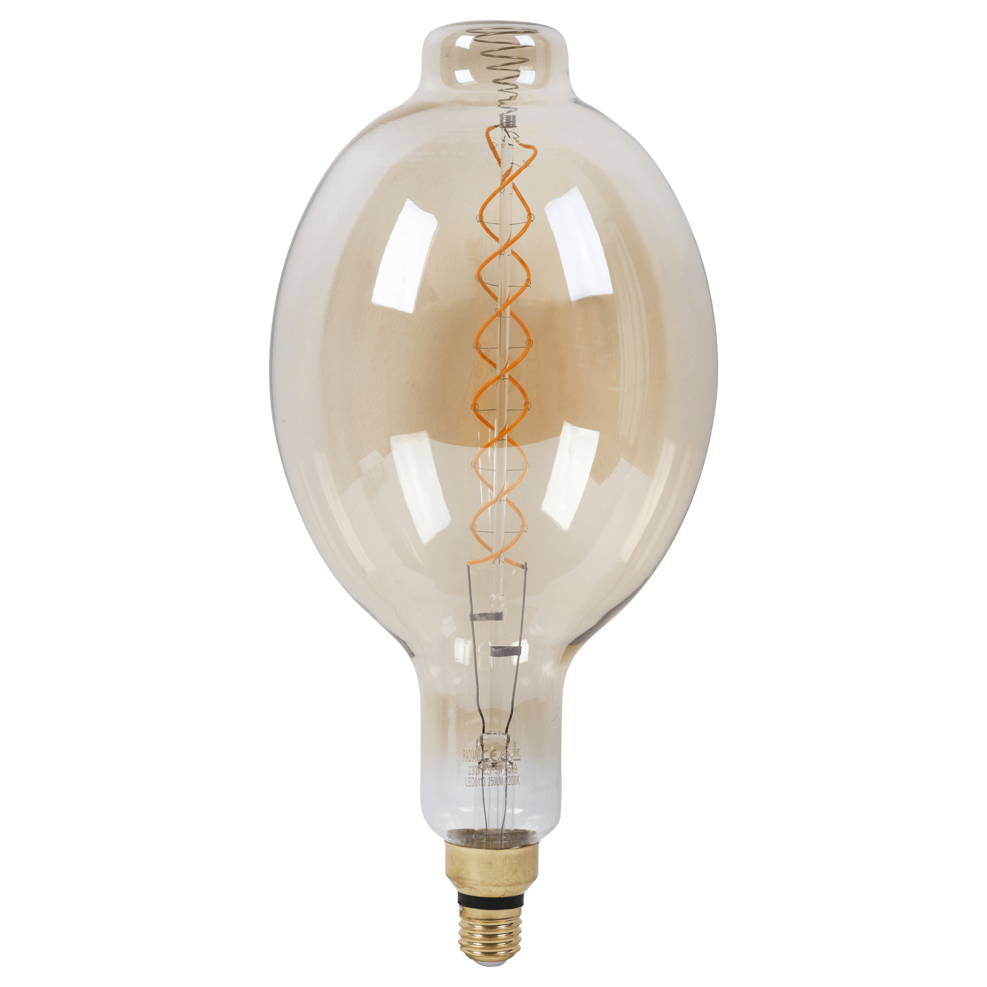 5W ES & E27 Amber Non-Dimmable Filament LED Globe (LED0113)
