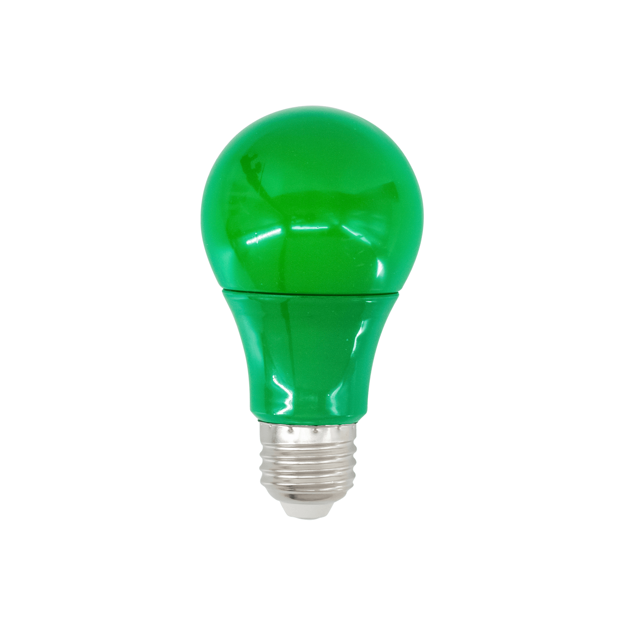 A60 5W ES & E27 Green LED Globe