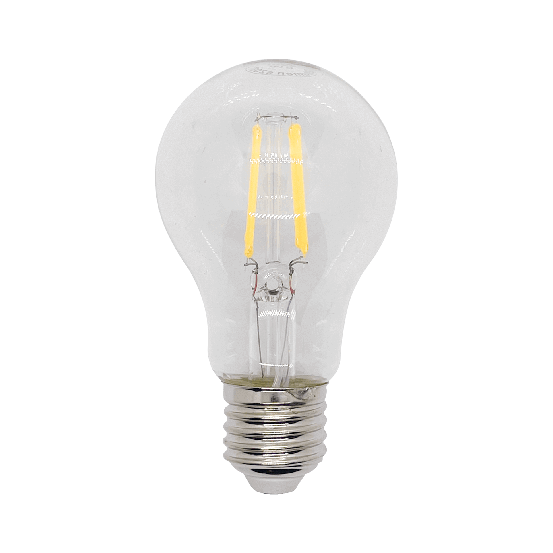 A60 6W E27 Warm White Clear Filament LED