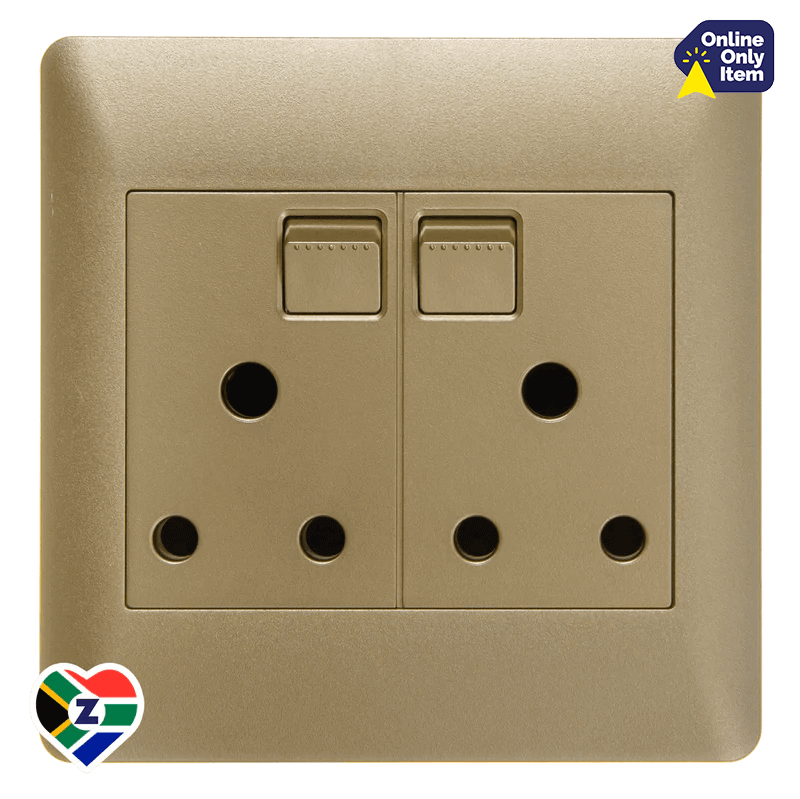 Apollo Elegant Gold 4x4 Double Plug