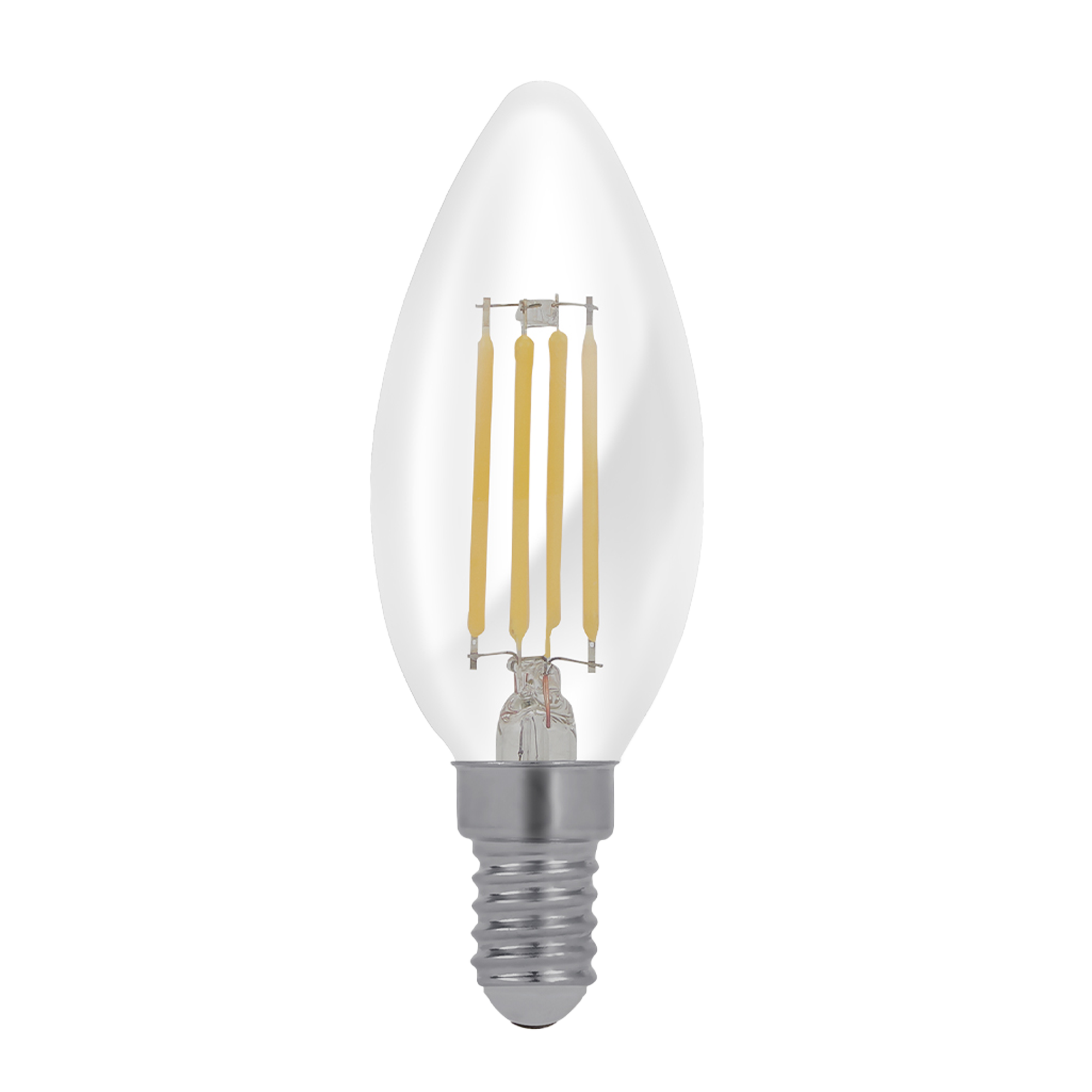 Candle 4W E14 Daylight Dimmable Clear LED Filament