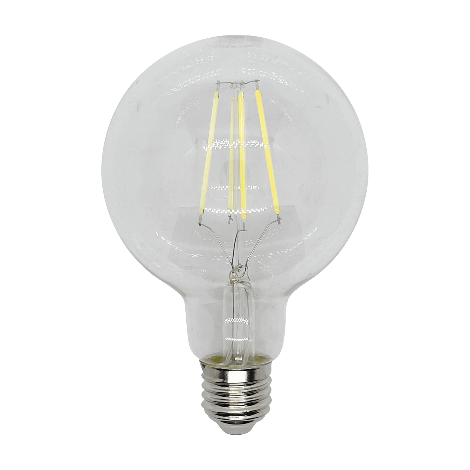 G95 6W ES & E27 Globes Cool White Dimmable Clear LED Filament