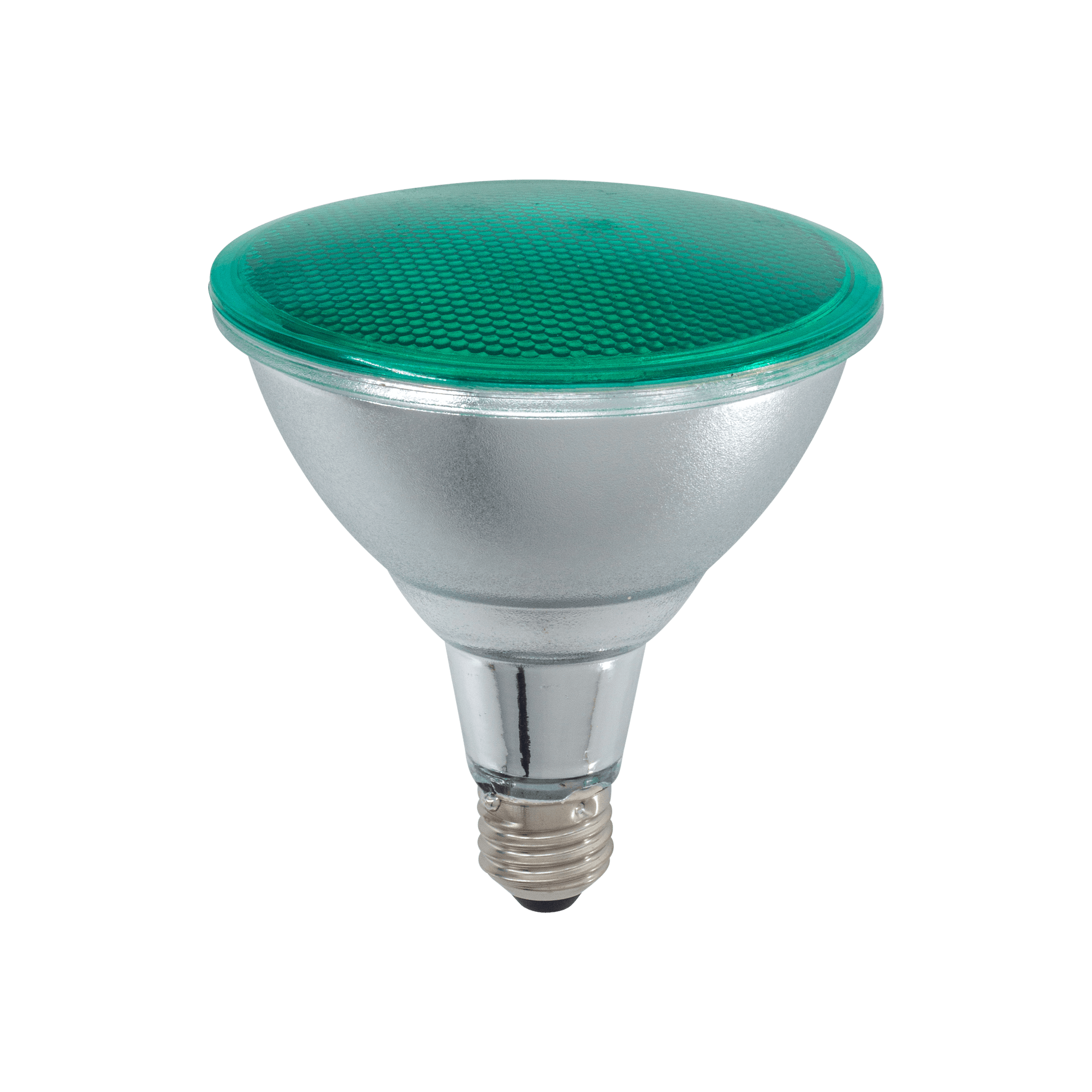 PAR38 15W ES & E27 Globes Green LED