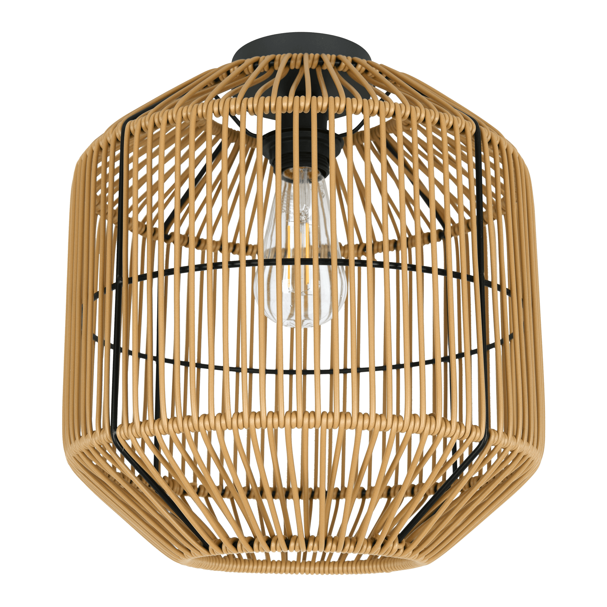 Sable Rattan Ceiling Light