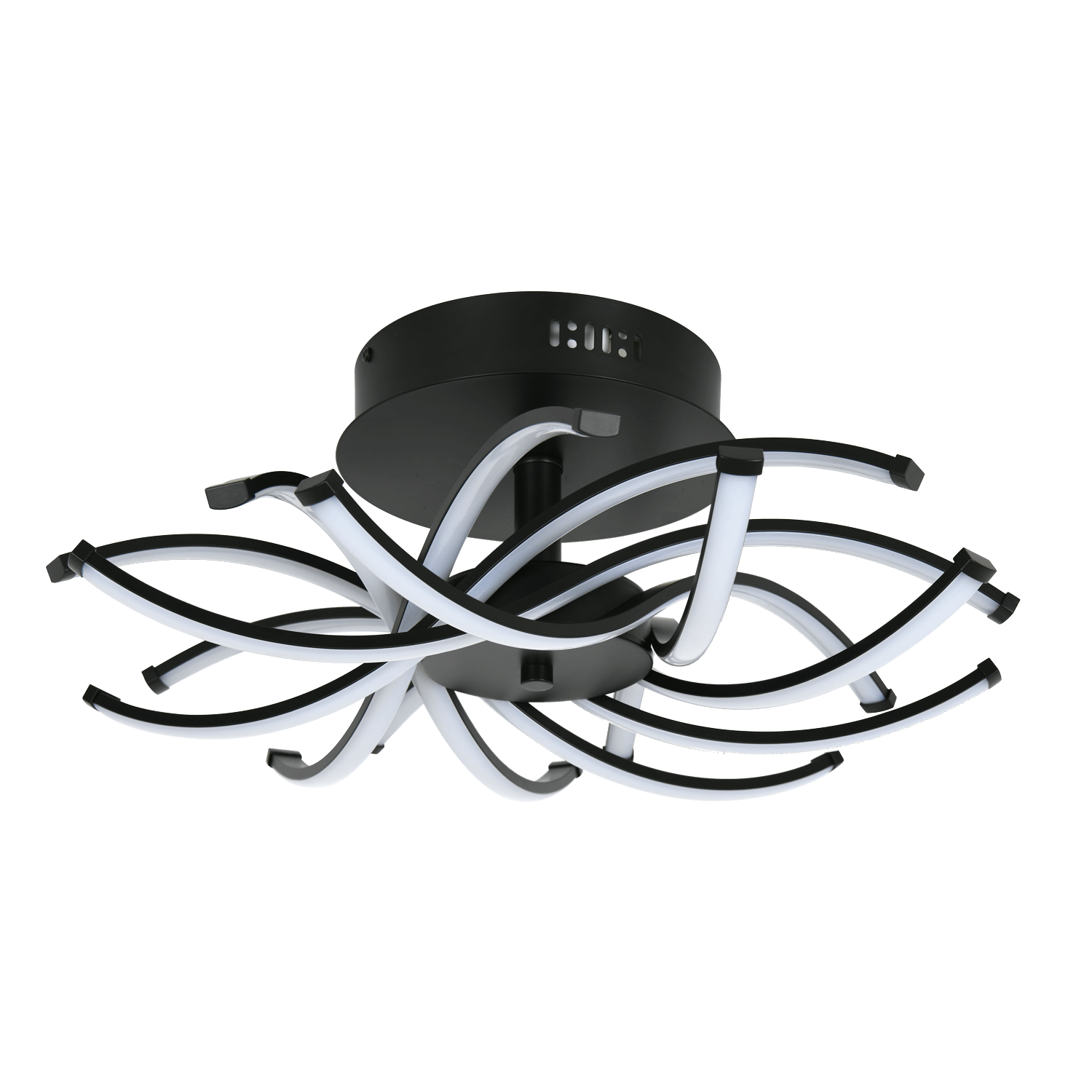 Willow 80W Matt Black LED Ceiling Light