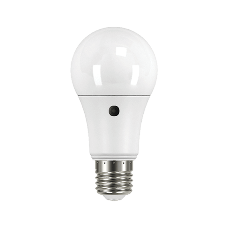 White LED Light Bulb with sensor